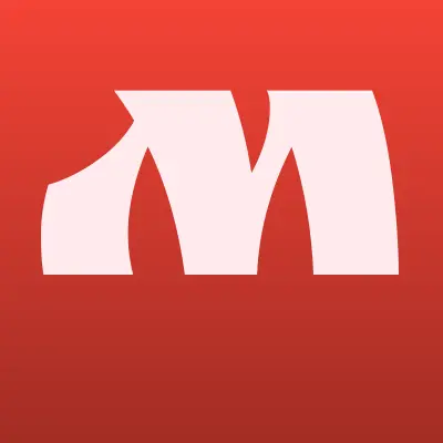 МегаФон, сеть салонов связи, лого-визитка
