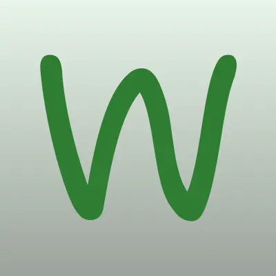 Wave, школа танцев на пилоне, лого-визитка