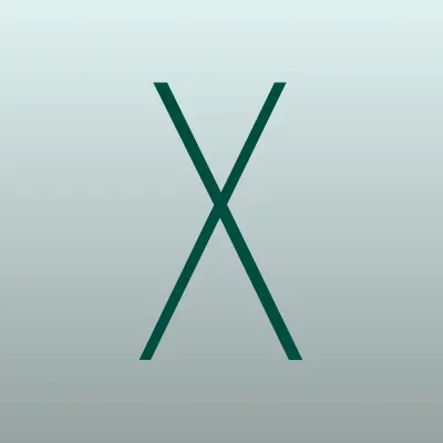 X.O, сеть специализированных магазинов, лого-визитка